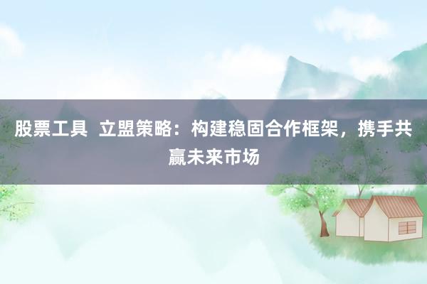 股票工具  立盟策略：构建稳固合作框架，携手共赢未来市场