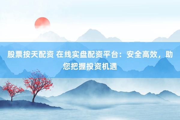 股票按天配资 在线实盘配资平台：安全高效，助您把握投资机遇