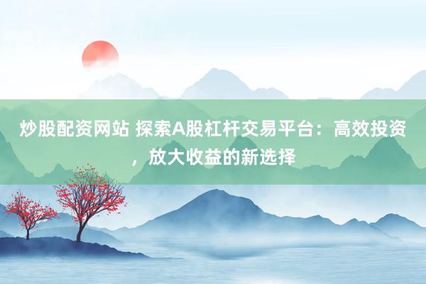 炒股配资网站 探索A股杠杆交易平台：高效投资，放大收益的新选择